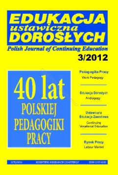 Edukacja Ustawiczna Dorosłych 3(78)2012 (wersja elektroniczna)