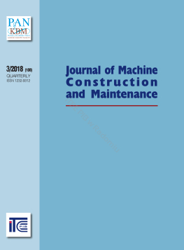 Journal of Machine Construction and Maintenance 3/2018