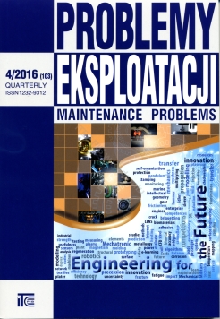 PROBLEMY EKSPLOATACJI Maintenance Problems 4/2016