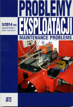 PROBLEMY EKSPLOATACJI Maintenance Problems 3/2014