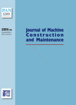 Journal of Machine Construction and Maintenance 2/2018
