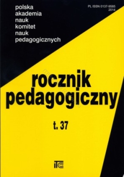 ROCZNIK PEDAGOGICZNY  t. 37